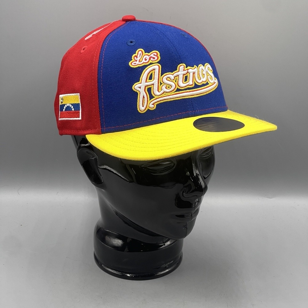 Houston Astros Men's Baseball Cap Los Hispanic Latin Venezuela Mia Patria MLB